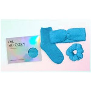 NWT Oh So Cozy: Cozy Socks, Scrunchie & Headband Gift Set
